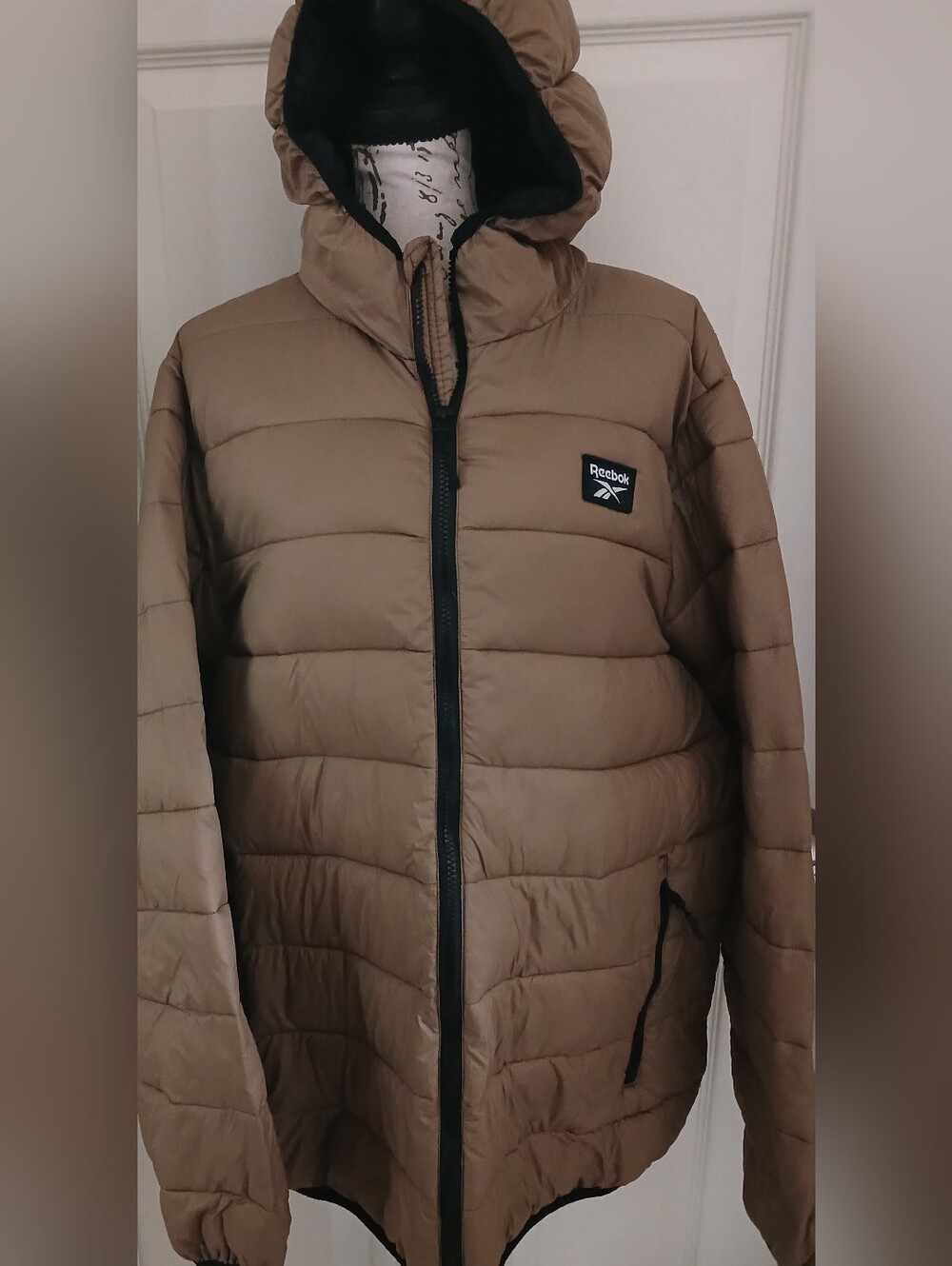 Reebok Men's  Puffer Jacket with Hood